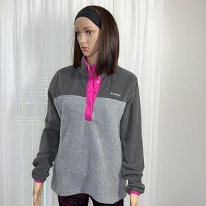 Columbia 1/4 Snap Pullover Fleece Small
